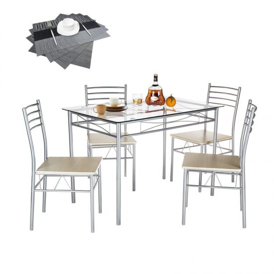 North Reading 5 Piece Dining Table Set - Click Image to Close