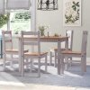 Rodgers 5 Piece Solid Wood Dining Set