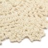 Vintage Style Cotton Placemat Yarn Hand Crochet Lace Doily