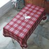 Classical Christmas Santa Elk Rectangular Tablecloth Home Dinning Table Christmas Decor