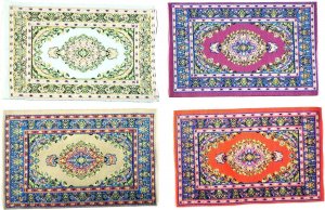 4 Colors Carpets Set