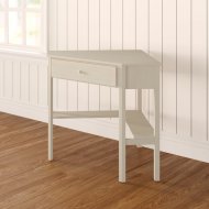 Daniel 1 Drawer Corner Writing Desk