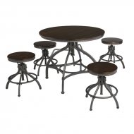 Yvette 5 Piece Counter Height Dining Set