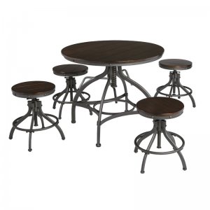 Yvette 5 Piece Counter Height Dining Set