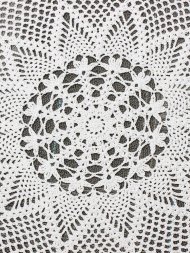 60cm Handmade Crochet Lace Placemat Doilies Cotton Round White Tablecloth Home Decor