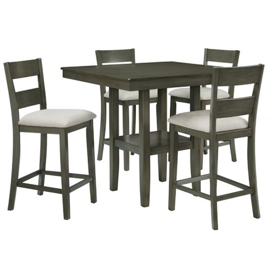 Gwyneth 5-Piece Counter-Height Dining Set - Click Image to Close