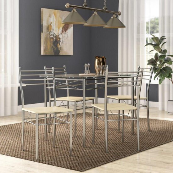 North Reading 5 Piece Dining Table Set - Click Image to Close