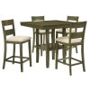 Gwyneth 5-Piece Counter-Height Dining Set