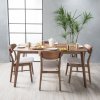 Jarrow 5 Piece Solid Wood Dining Set