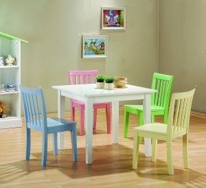 5-Piece Dining Set Multi Color