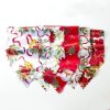 180*35cm European Christmas Decoration Embroidery Christmas Table Flag Home Desktop Decor