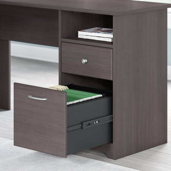 Hillsdale L-Shape Desk - Click Image to Close