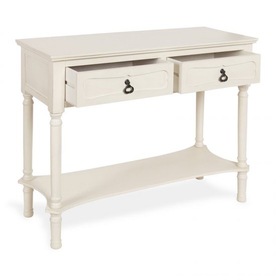 Dehon Wood Console Table - Click Image to Close