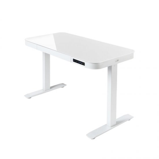 Seville AIRLIFT® Electric Height Glass Standing Desk - Click Image to Close