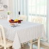 Countryside Style Inspissate Tablecloth Cotton Linen Table Cloth Home Decor