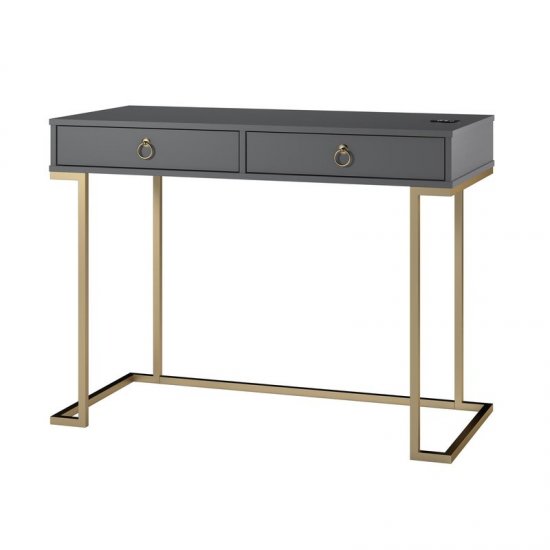 Josie 2 Drawer Desk - Click Image to Close