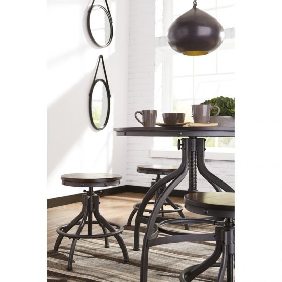 Yvette 5 Piece Counter Height Dining Set - Click Image to Close