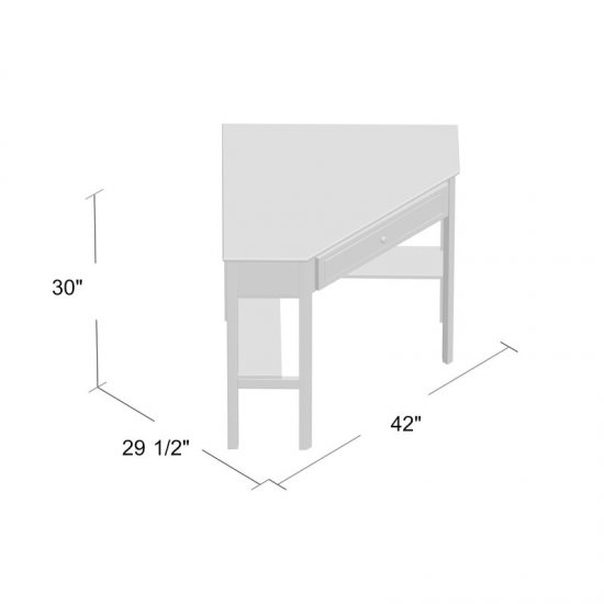 Ansara Corner Writing Desk - Click Image to Close