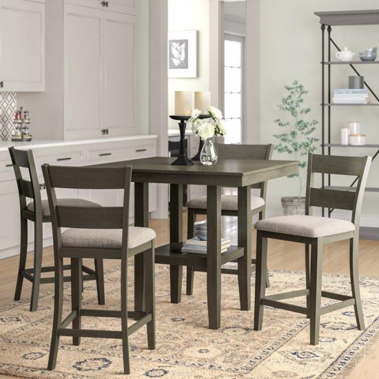 Gwyneth 5-Piece Counter-Height Dining Set - Click Image to Close